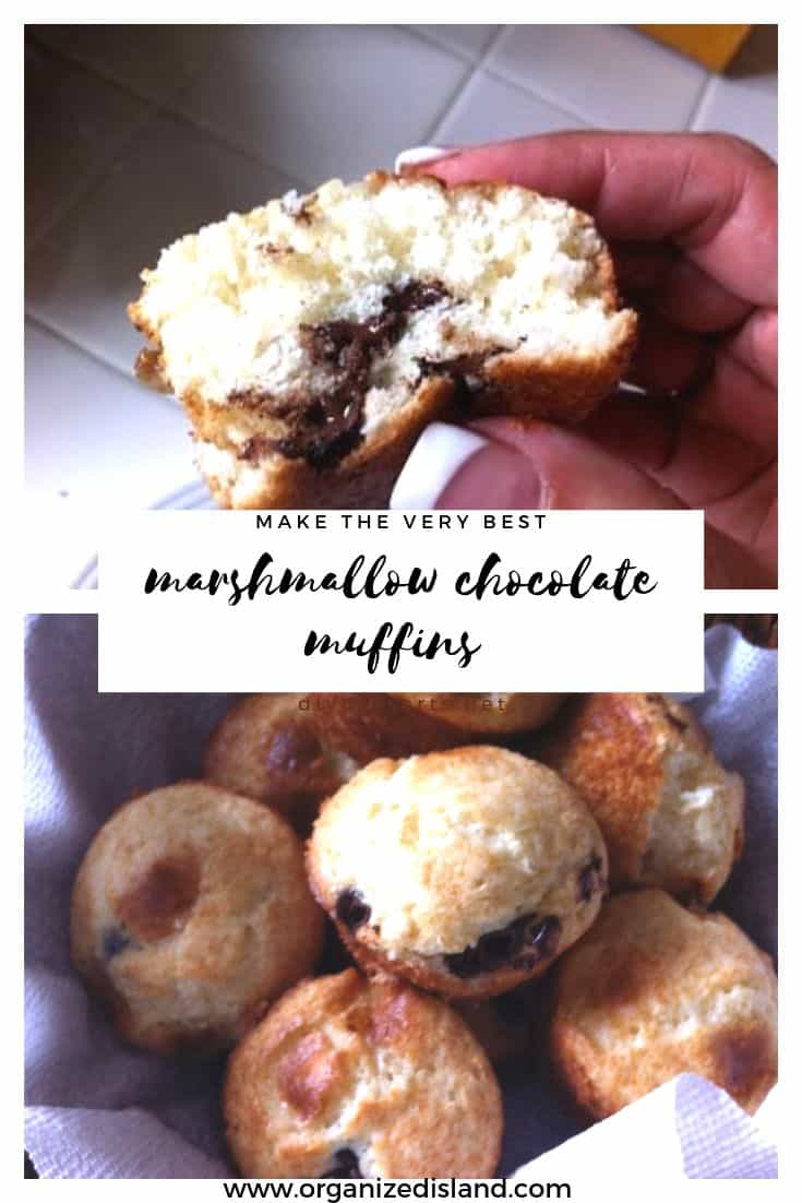 Marshmallow Chocolate Muffins