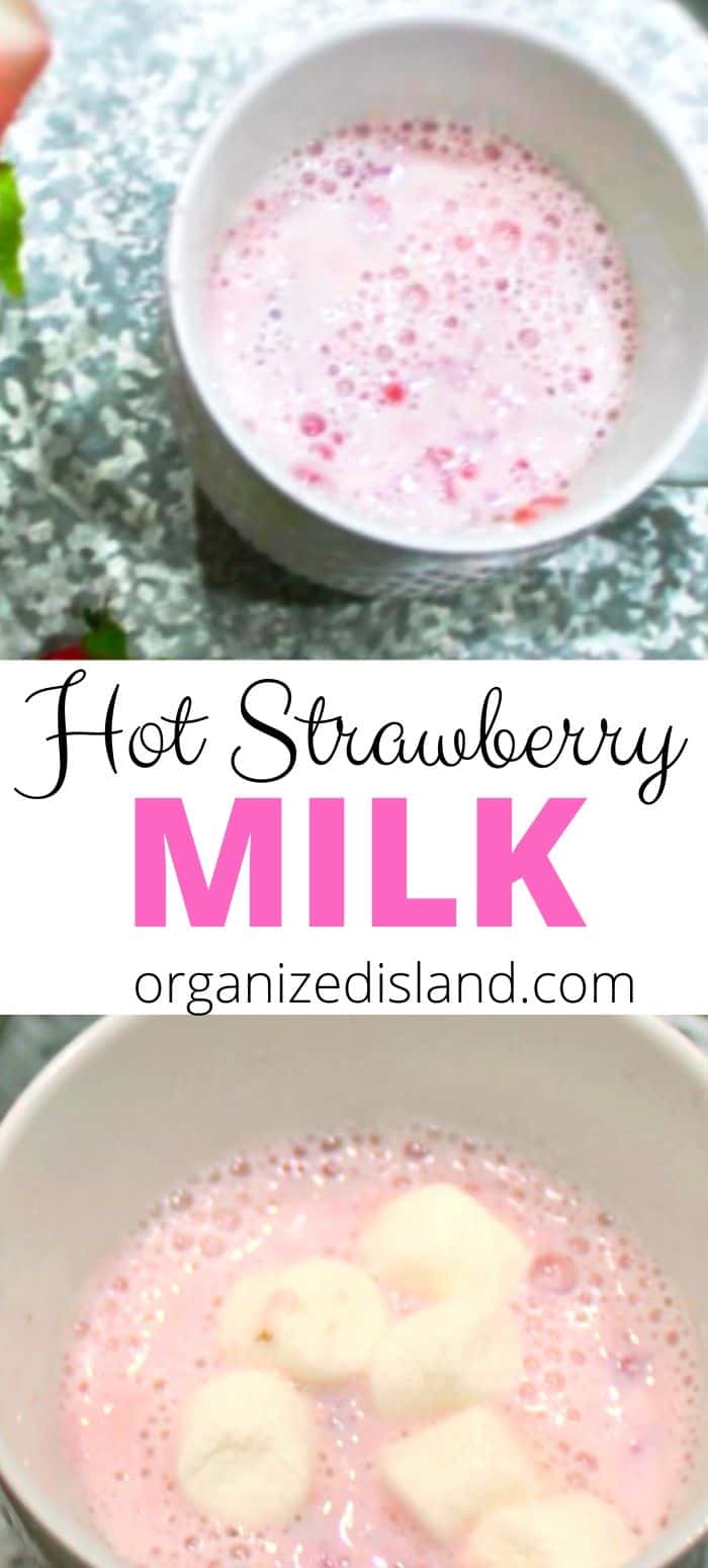 Hot Strawberry Milk