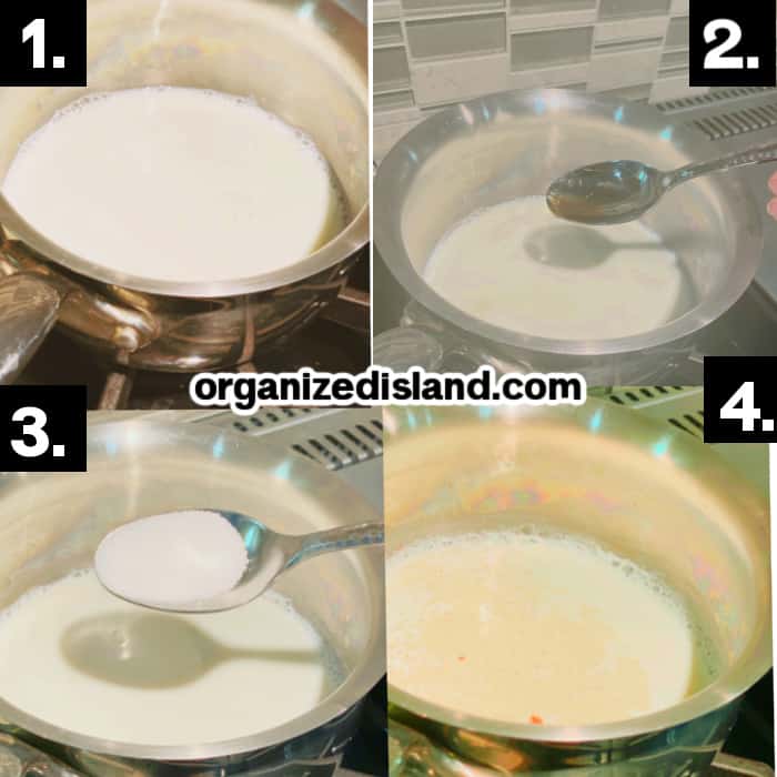 How To Make Hot Vanilla Milk