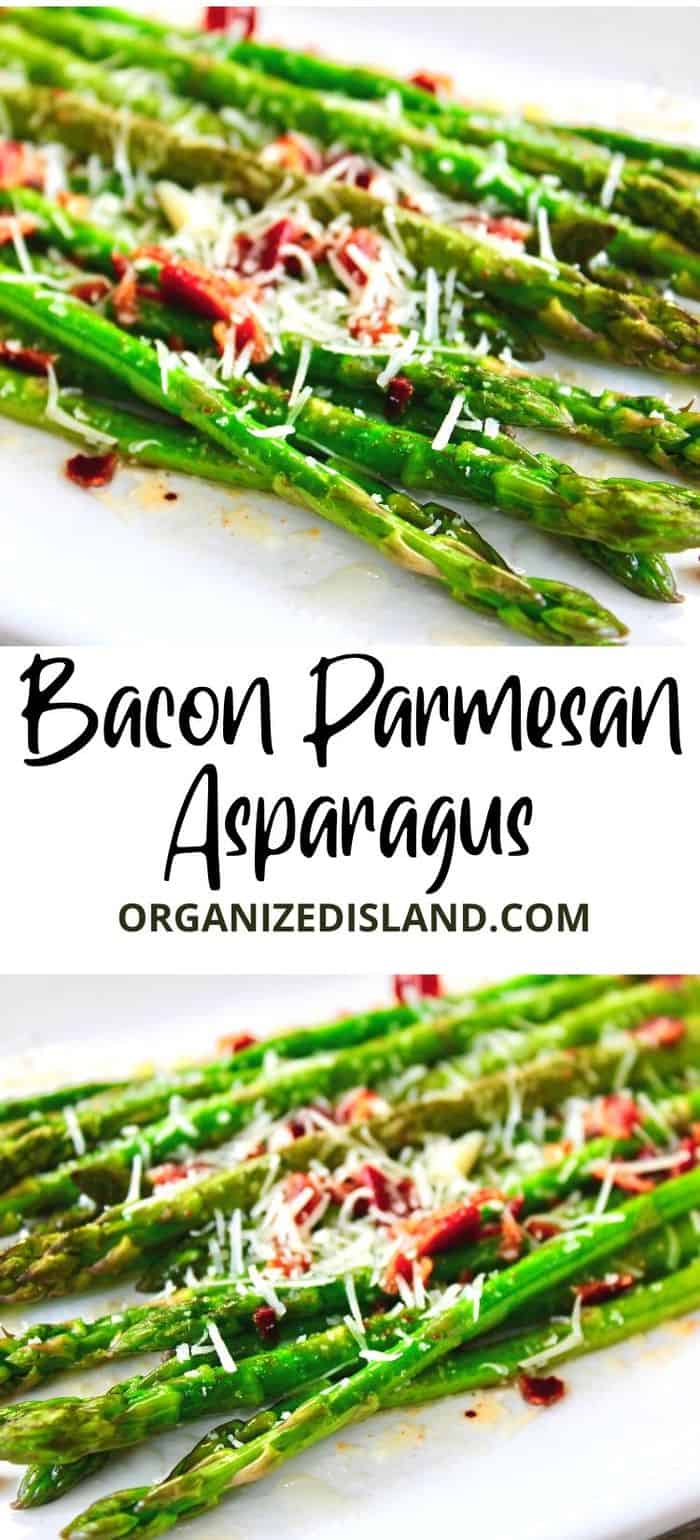 Bacon Parmesan Asparagus Recipe
