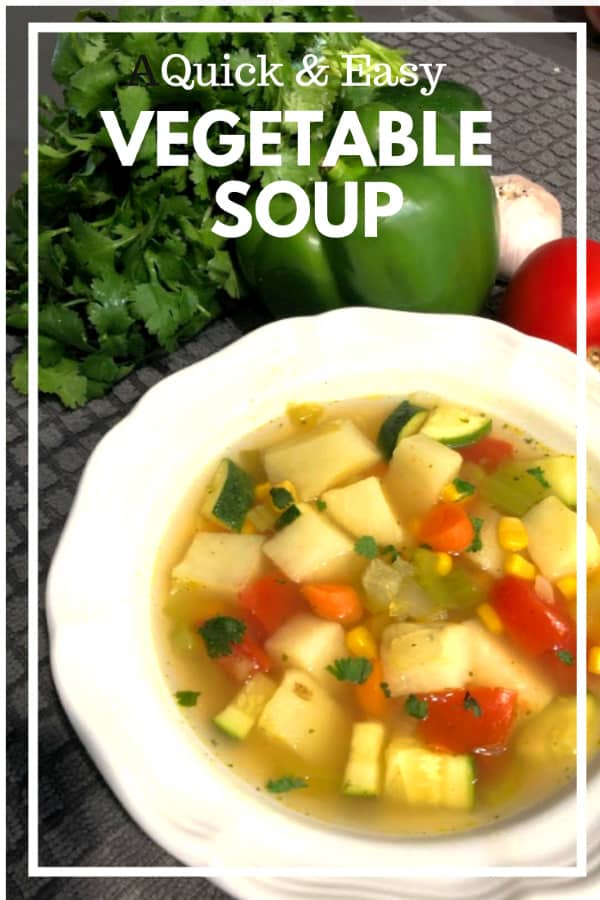 Easy Vegetable Soup Quick