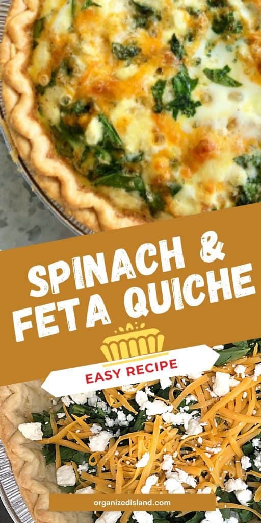 Spinach and Feta Quiche