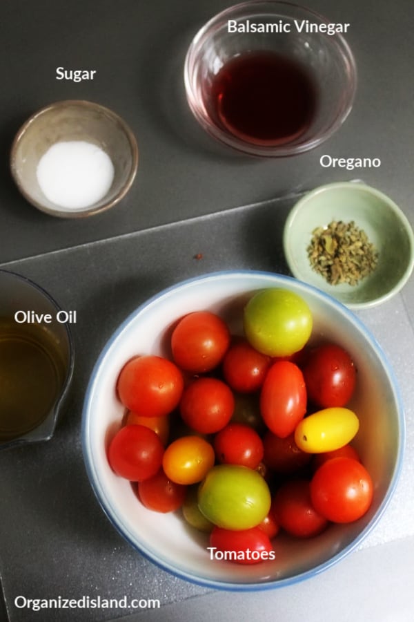 How to make a cherry tomato salad