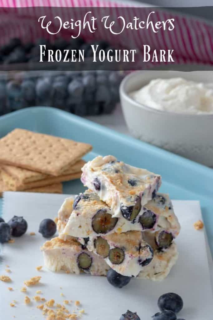 30+ Amazing Brunch Recipes with Fresh Fruit - Weight Watchers Frozen Yogurt Bark