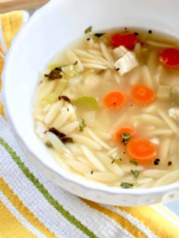 Chicken Orzo soup recipe