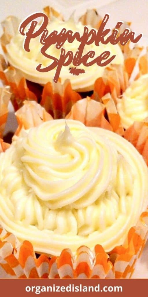 pumpkin spice cupcakes from cake mix