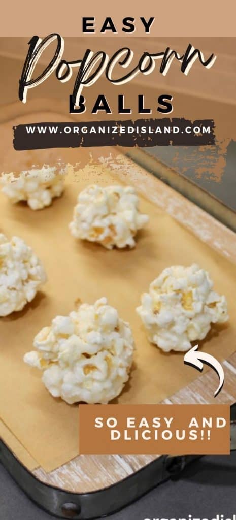 How to Make Popcorn Balls - Organized Island