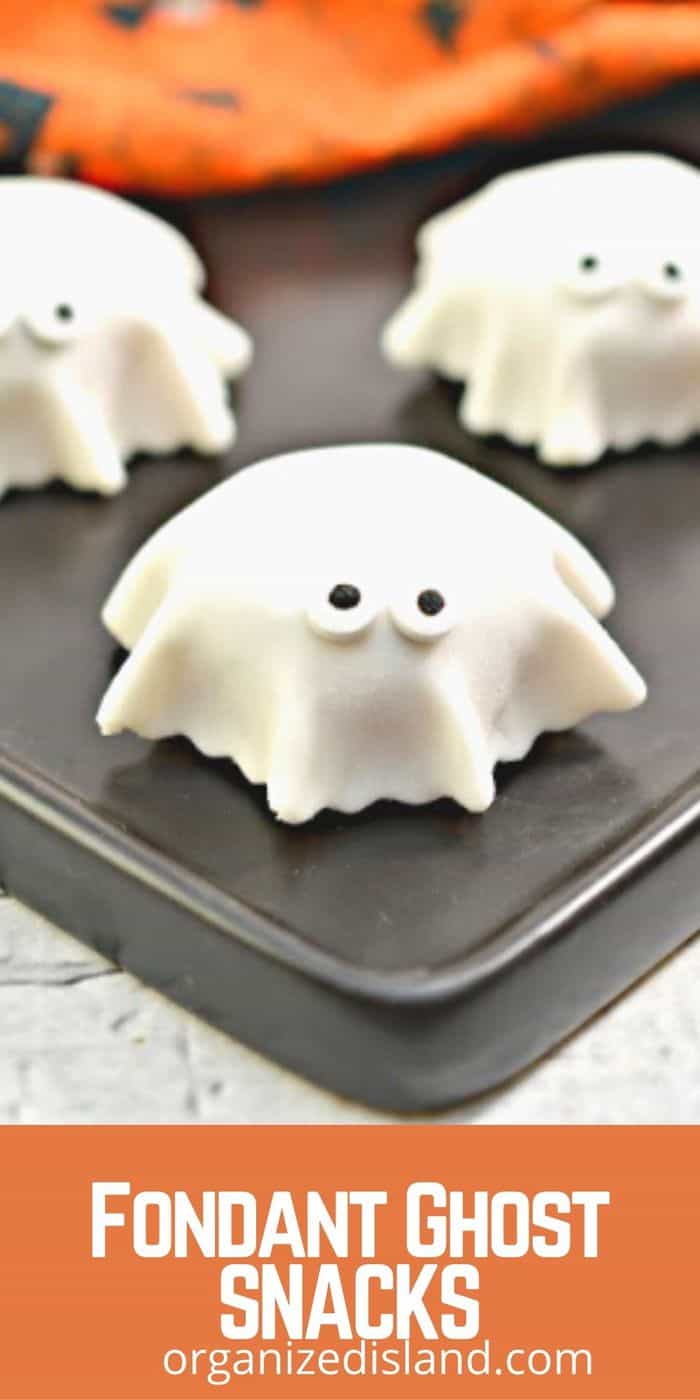 How To Make Fondant Ghosts