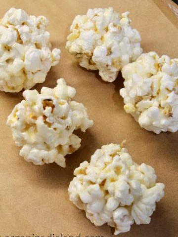 How to make popcorn balls