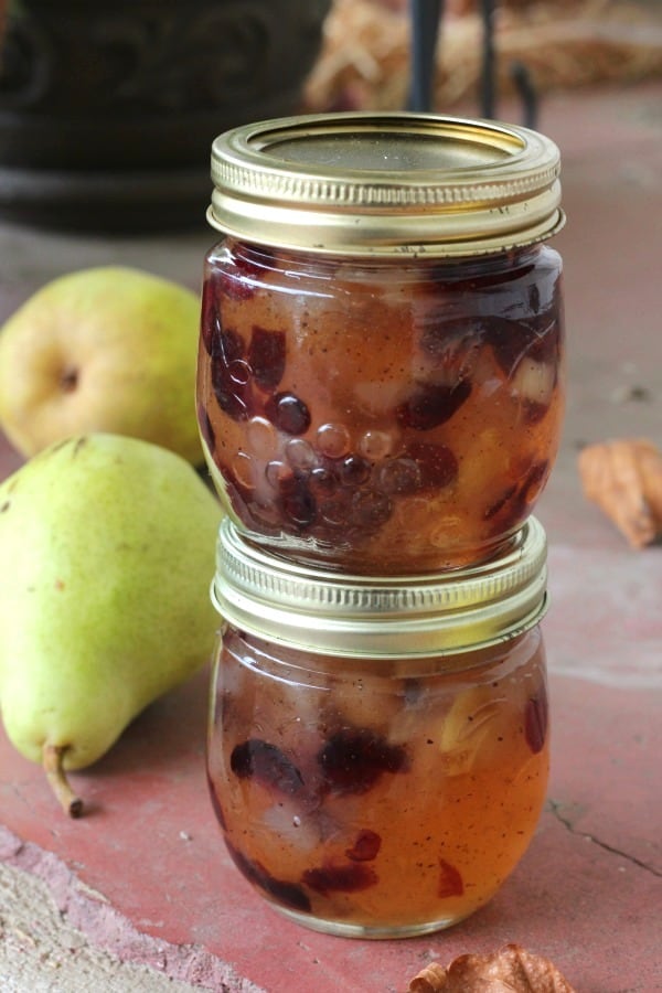 Pear Cranberry Jam