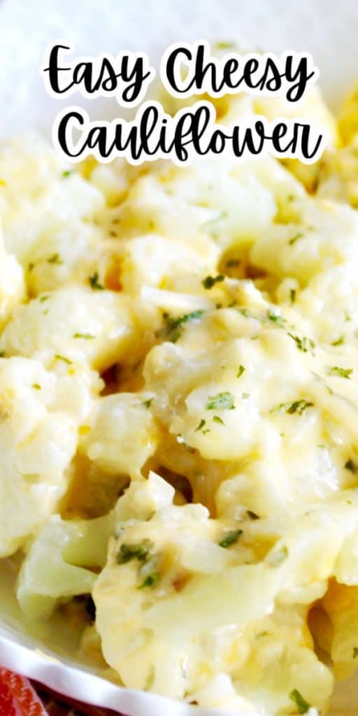 How to make Cheesy cauliflower