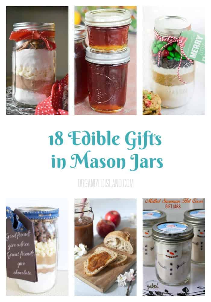 18 Edible Gifts in Mason Jars