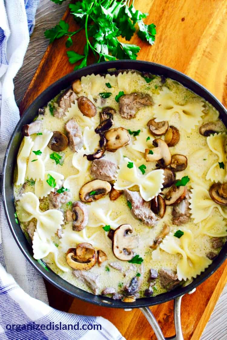 Beef Stroganoff with Knorr
