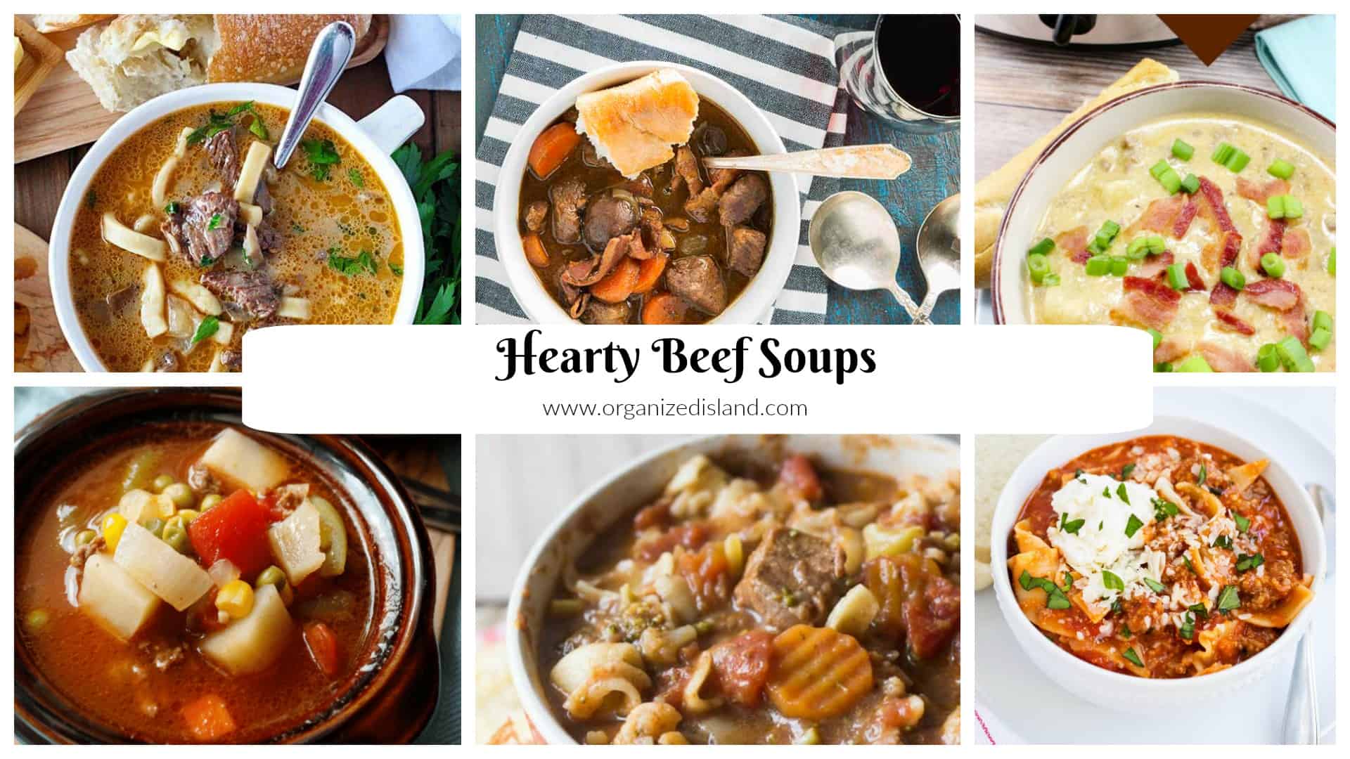 10+ Easy Beef Soups for the Carnivores in Your Life - Organized Island
