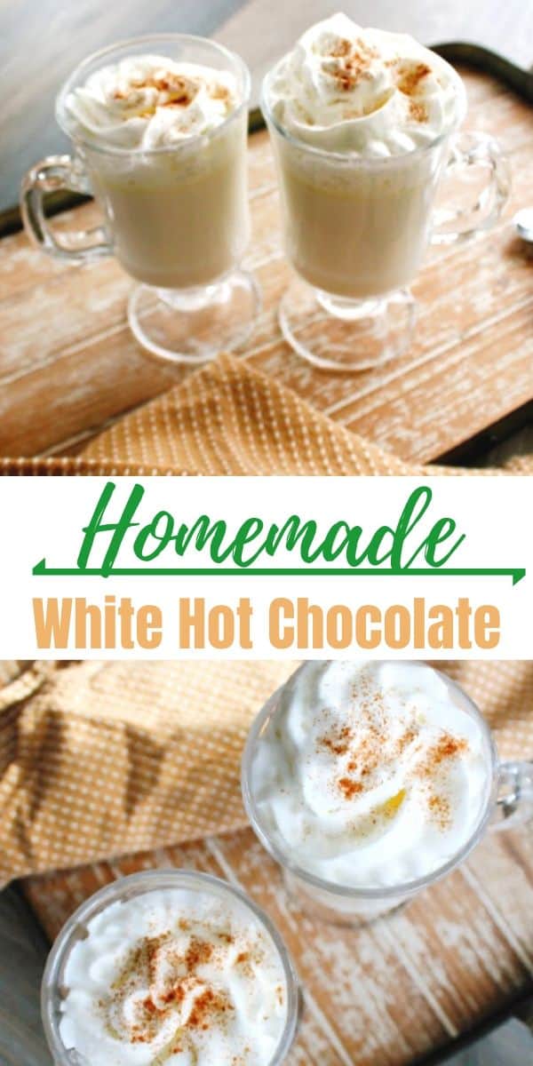 Homemade White Hot chocolate