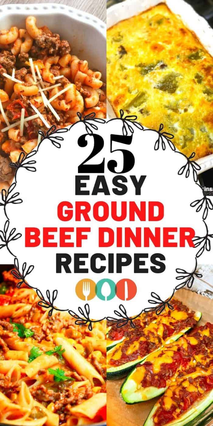 Ground Beef Dinner Recipes - Organized Island