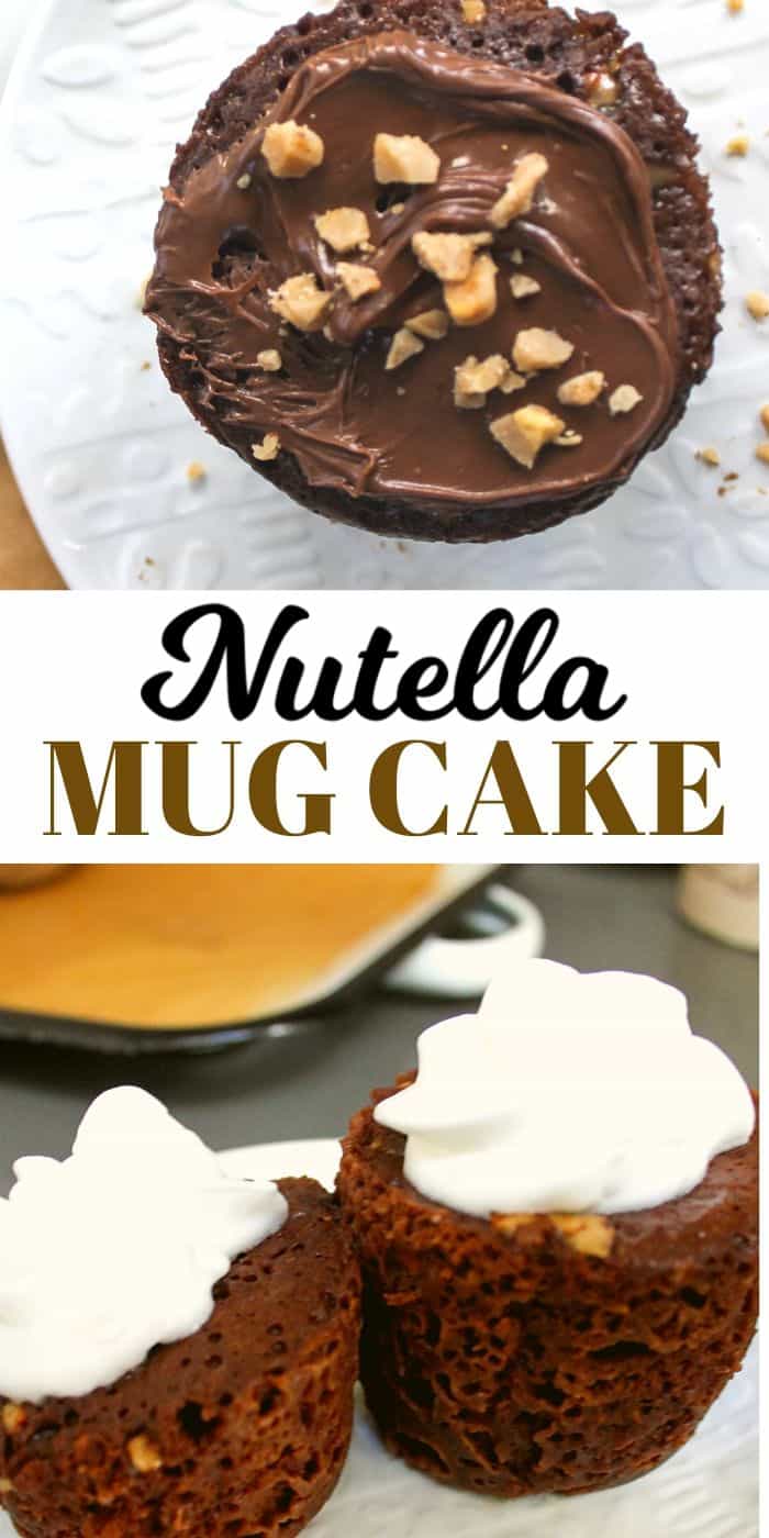Nutella Mug Cake