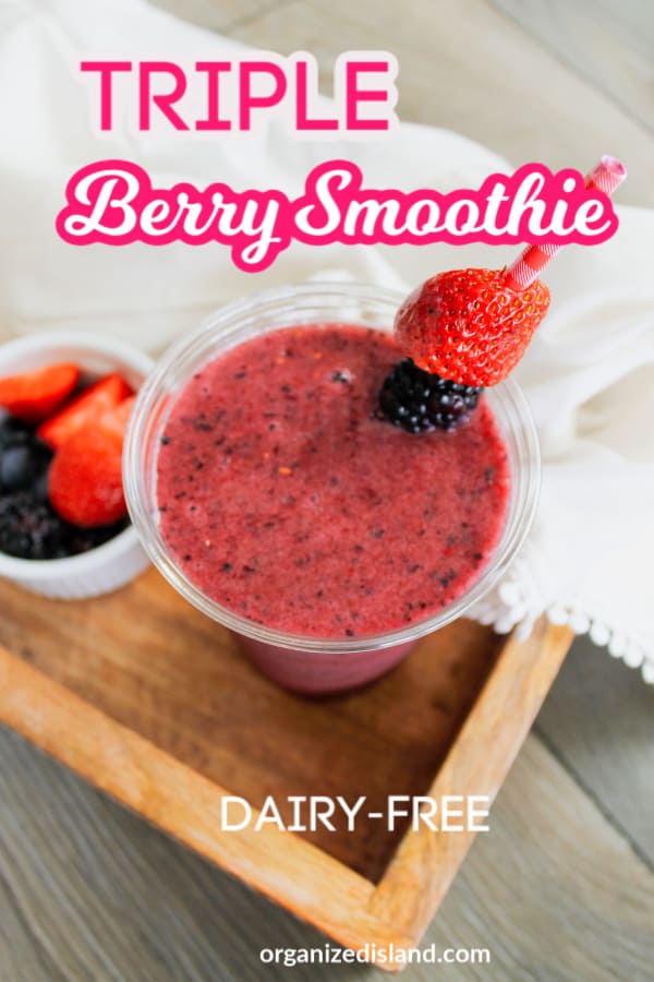 dairy free berry smoothie recipe