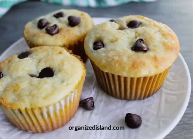 Chocolate Chip Muffin Batter
