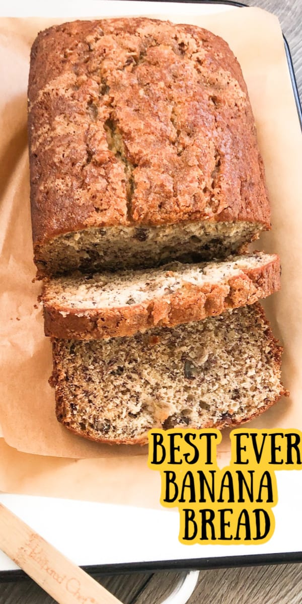 Easy Banana Bread - Organized Island