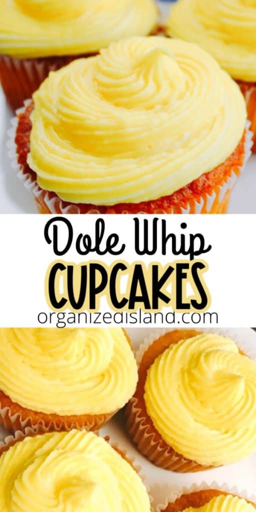 Dole Whip cupcake