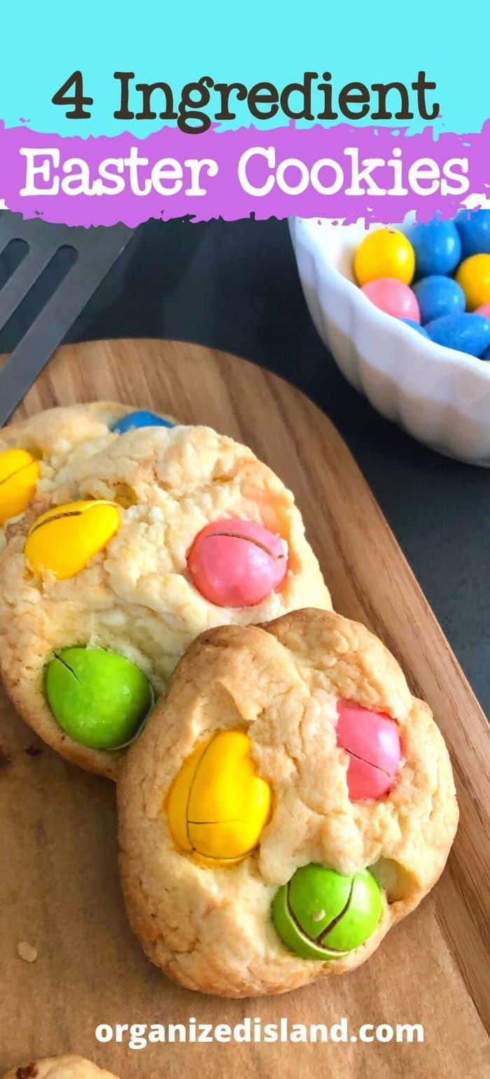 Four Ingredient Easter Cookies