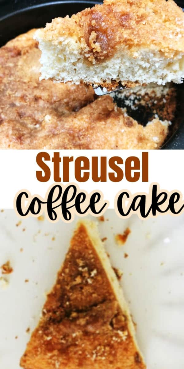 STREUSEL COFFEE CAKE