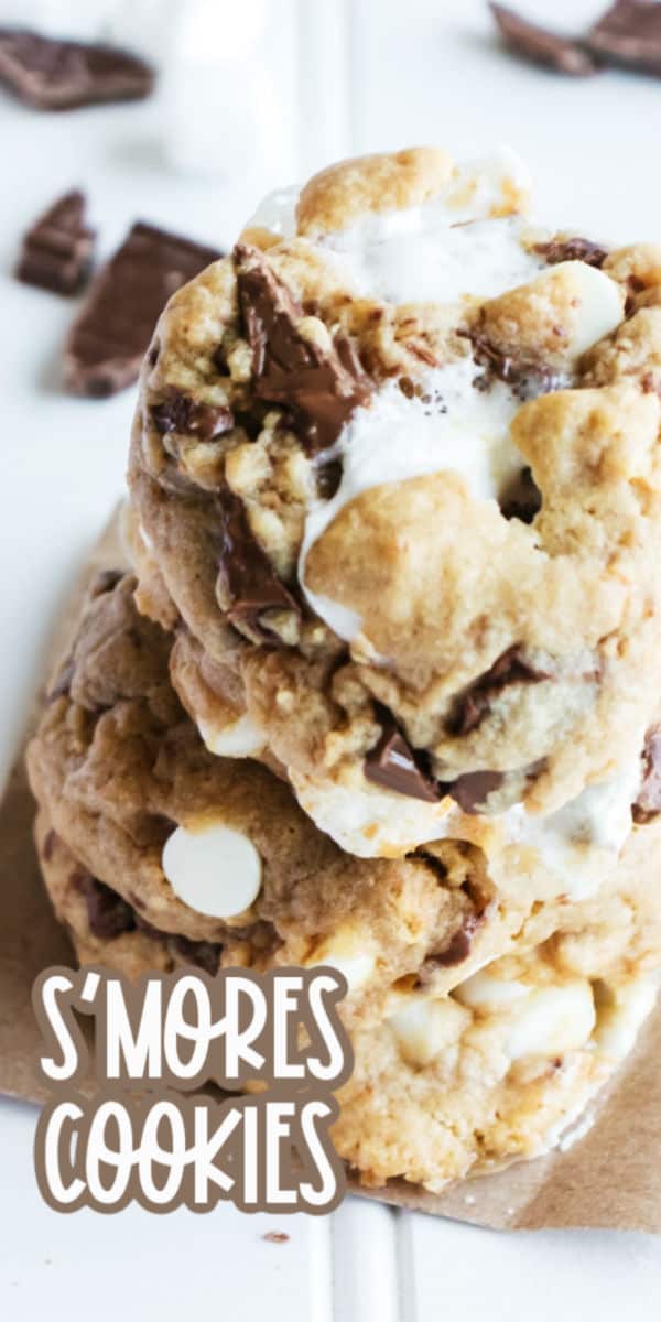How to make Smores cookies