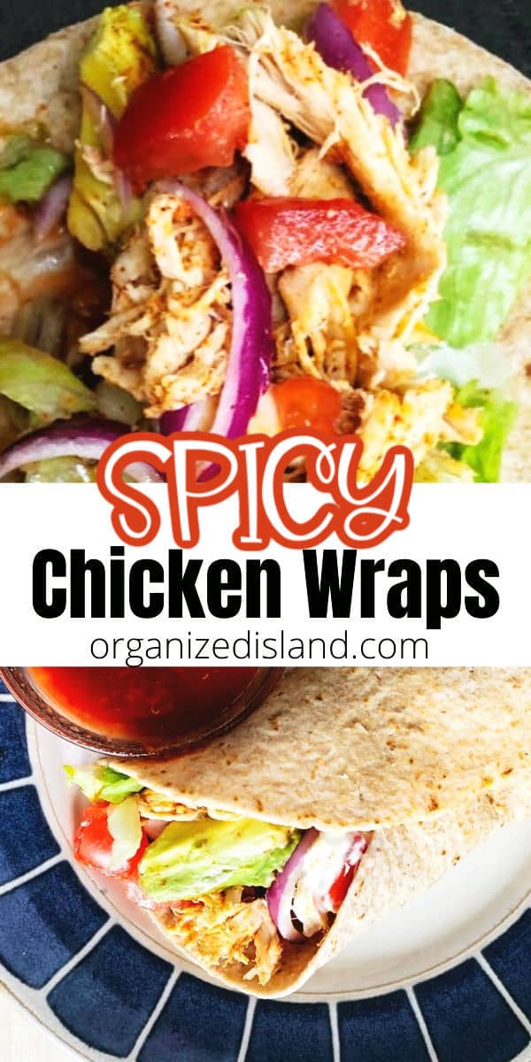 Spicy chicken Wraps