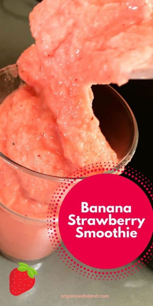 banana strawberry smoothie