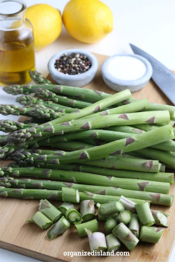 Grilled-Asparagus Ingredients