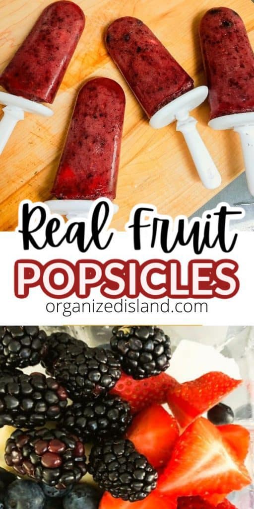 Real Fruit popsicle
