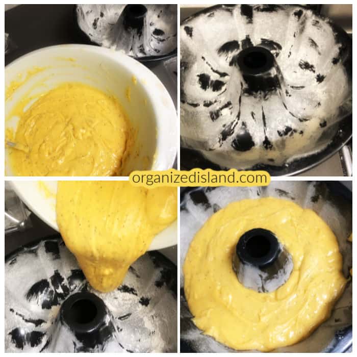how to make a lemon bundt cake