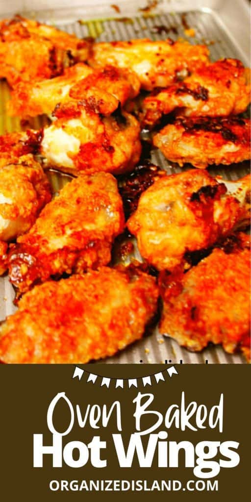 Oven Baked Hot Wings Recipe