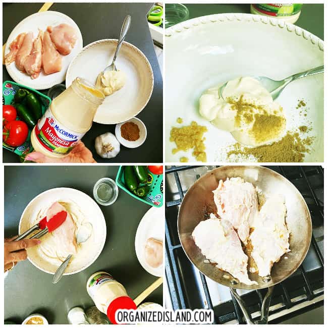How to Make Chicken with McCormick Mayonesa