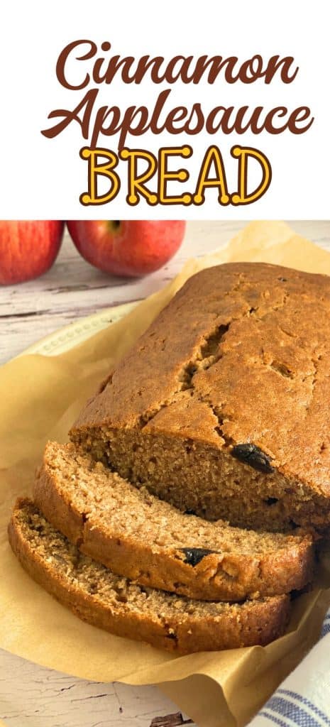 Cinnamon Applesauce Bread