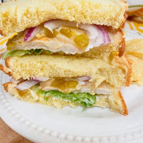 Monterey Chicken Sandwich with cheese.