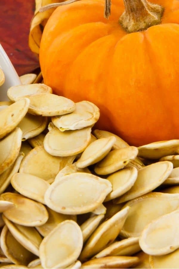 Pumpkin and seeds