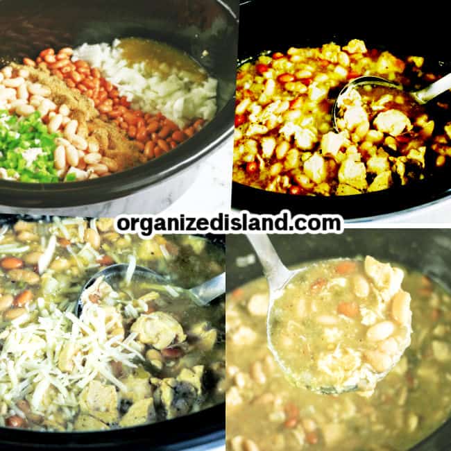 How to make slow cooker white chicken chili