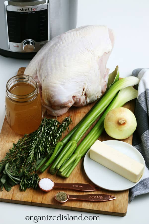 Instant Pot Turkey Breast Ingredients