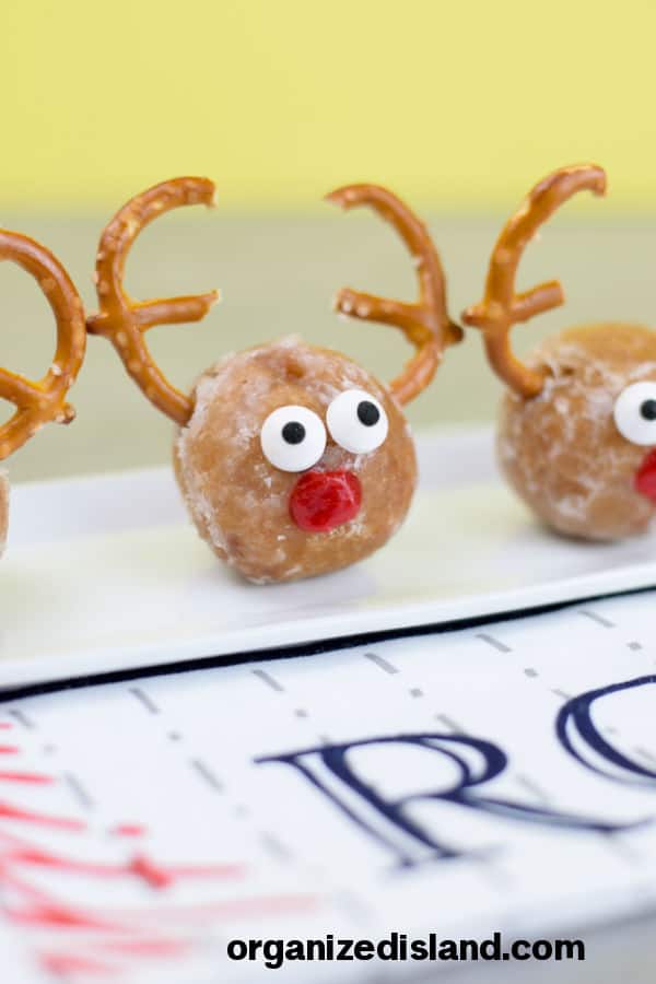 Rudolf donut holes