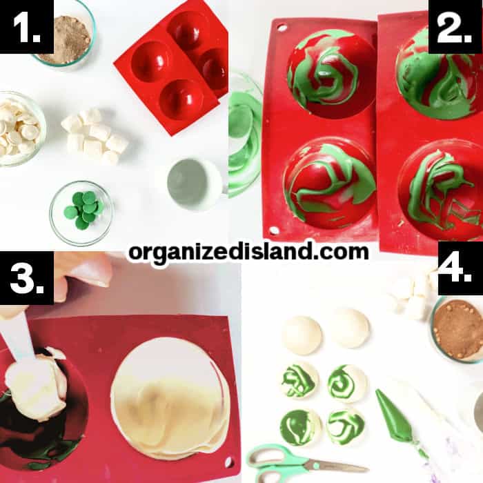 How to makeSt. Patrick's Day Cocoa Bombs