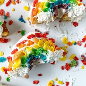 Rainbow donut recipe