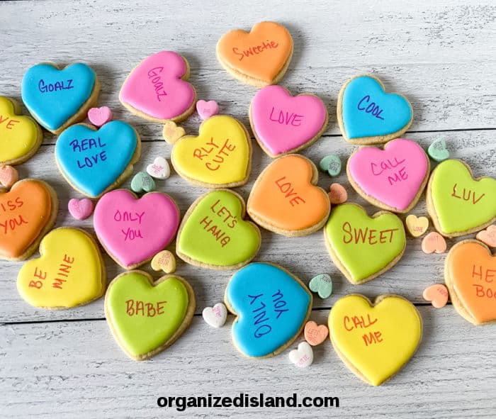 Valentine's Heart Cookies
