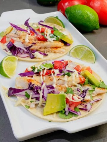 Easy Tilapia Fish Tacos