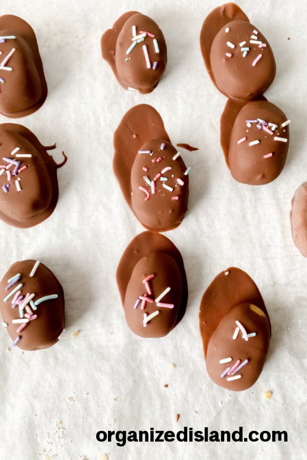 How to make peanut butter eggs