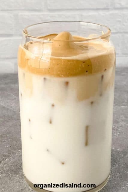 Whipped Iced Coffee Recipe - Organized Island