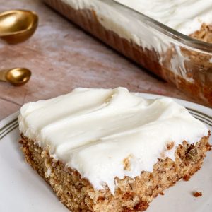 Banana Bread with Cream Cheese Frosting