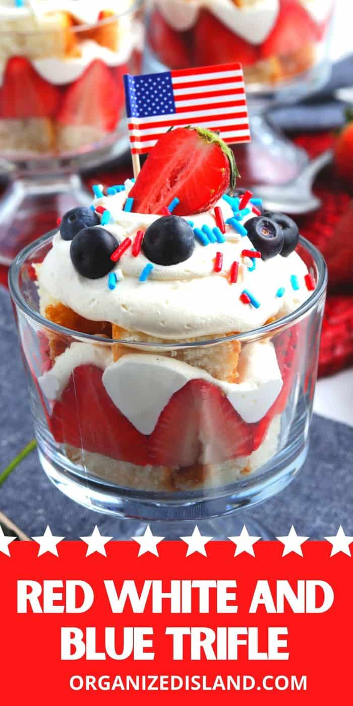 Red White and Blue Trifles