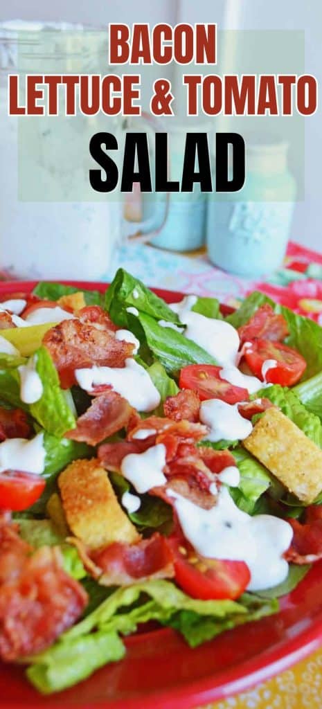 Bacon Lettuce Tomato Salad